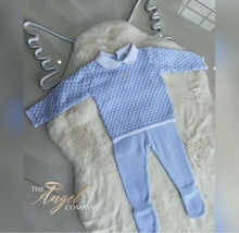 Load image into Gallery viewer, RALPH Powder Blue Knit Set
