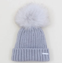Load image into Gallery viewer, PANGASA Natural Fur Pom Hat (IN STOCK)
